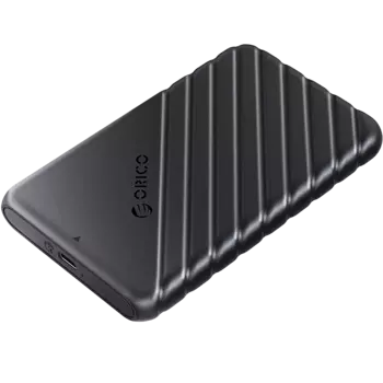 Внешний бокс Orico 25PW1-C3, 1x2.5" USB 3.1 Type-C, черный (25PW1-C3-BK-EP)