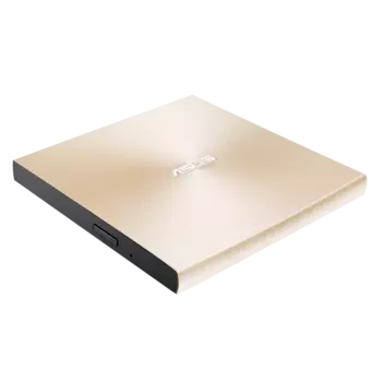Внешний привод DVD-RW ASUS ZenDrive U8M (SDRW-08U8M-U), USB 2.0, золотистый, Retail (SDRW-08U8M-U/GOLD/G/AS/P2G)