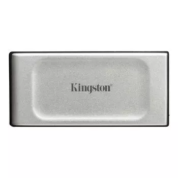 Внешний SSD Kingston 2Tb XS2000, USB 3.2 Gen 2 Type-C, серебристый (SXS2000/2000G)