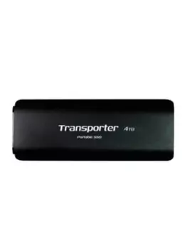 Внешний SSD Patriot Transporter 4Tb, 1.8", USB 3.2 Gen2 Type-C, черный (PTP4TBPEC)