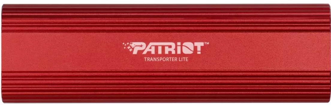 Внешний SSD Patriot Transporter Lite 4Tb, 1.8", USB 3.2 Gen2 Type-C, красный (PTPL4TBPEC)