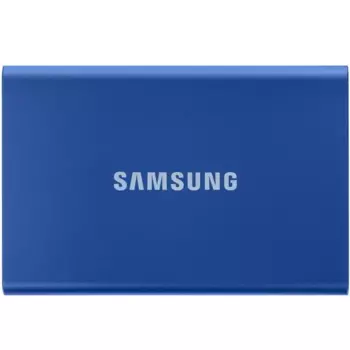 Внешний SSD Samsung T7 MU-PC500H/WWR 500Gb, 1.8", USB 3.2 Gen 2 Type-C, синий (MU-PC500H/WWR||oem)