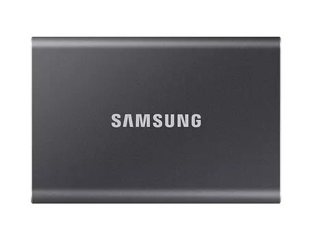 Внешний SSD Samsung T7 T7 500Gb, 1.8", USB 3.2/Type-C, серый (MU-PC500T/WW)