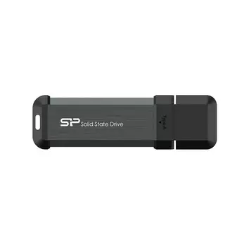 Внешний SSD Silicon Power MS70 500Gb, USB 3.2 Gen 2, серый (SP500GBUF3S70V1G)