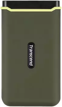 Внешний SSD Transcend ESD380C 500Gb, USB 3.2 Gen2x2 Type-C, темно-зеленый (TS500GESD380C)