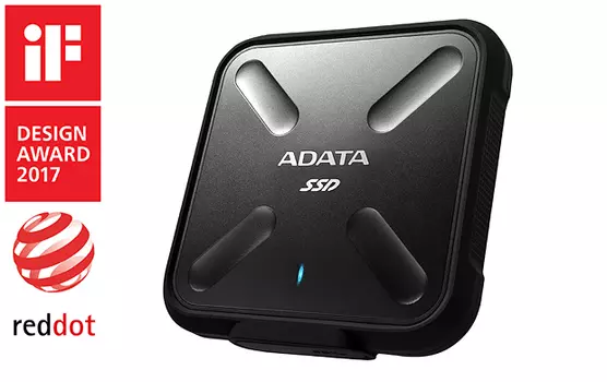 Внешний твердотельный накопитель (SSD) ADATA 512Gb SD700, USB 3.1, черный (ASD700-512GU31-CBK)
