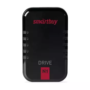 Внешний твердотельный накопитель (SSD) SmartBuy 128Gb N1 Drive, 1.8", USB 3.1, черный (SB128GB-N1B-U31C)