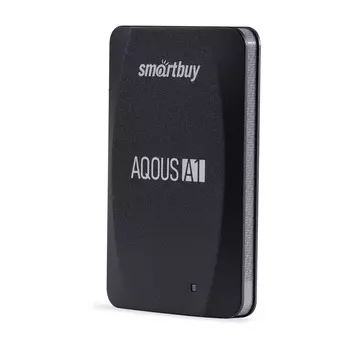 Внешний твердотельный накопитель (SSD) SmartBuy 512Gb Aqous A1, 1.8", USB 3.1, черный (SB512GB-A1B-U31C)