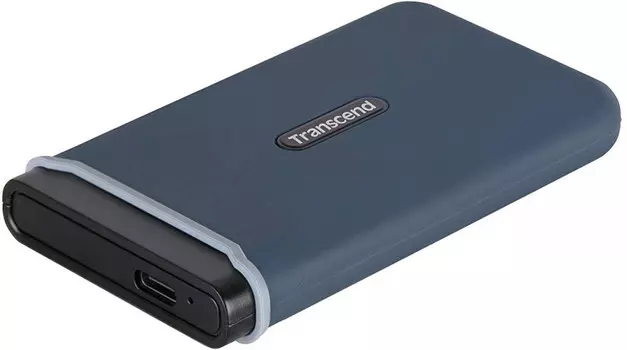 Внешний твердотельный накопитель (SSD) Transcend 480Gb ESD350C, 2.5", USB Type-C, синий (TS480GESD350C)