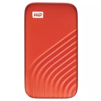 Внешний твердотельный накопитель (SSD) Western Digital 1Tb My Passport, 1.8", USB 3.0/Type-C, красный (WDBAGF0010BRD-WESN)