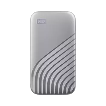 Внешний твердотельный накопитель (SSD) Western Digital 1Tb My Passport, 1.8", USB 3.0/Type-C, серебристый (WDBAGF0010BSL-WESN)