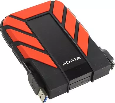 Внешний жесткий диск (HDD) ADATA 2Tb HD710 Pro, 2.5", USB 3.1, черный/красный (AHD710P-2TU31-CRD)