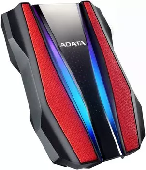 Внешний жесткий диск (HDD) ADATA 2Tb HD770G, 2.5", USB 3.2, красный (AHD770G-2TU32G1-CRD)