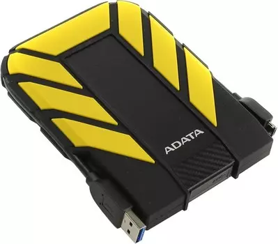 Внешний жесткий диск (HDD) ADATA 2Tb, 2.5", USB 3.1, желтый (HD710 Pro/AHD710P-2TU31-CYL)