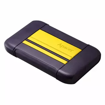 Внешний жесткий диск (HDD) APACER 2Tb AC633, 2.5", USB 3.2 Gen 1, черный/желтый (AC633/AP2TBAC633Y-1)
