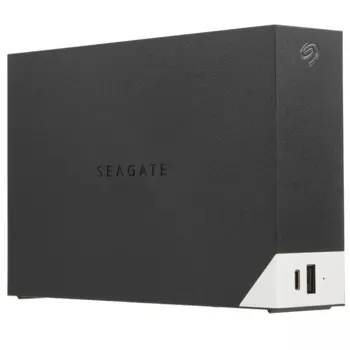 Внешний жесткий диск (HDD) Seagate 14Tb One Touch With HUB, 3.5", USB 3.0 micro-B, черный (STLC14000400)