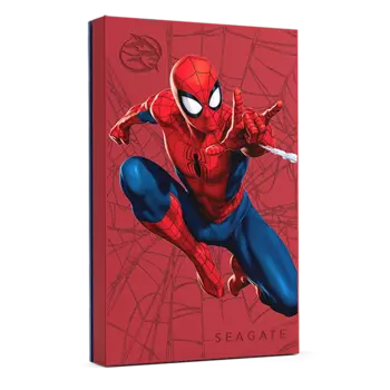 Внешний жесткий диск (HDD) Seagate 2Tb FireCuda, 3.5", USB 3.2, принт (Spider-Man SE/STKL2000417)
