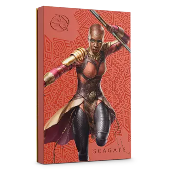 Внешний жесткий диск (HDD) Seagate 2Tb FireCuda, 3.5", USB 3.2, принт (Okoye SE/STLX2000403)