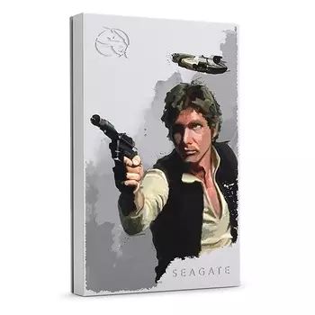 Внешний жесткий диск (HDD) Seagate 2Tb FireCuda, 3.5", USB 3.2, принт (Han Solo SE/STKL2000413)