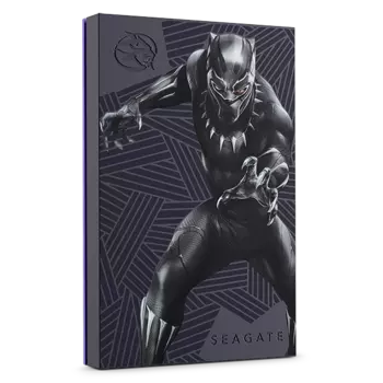 Внешний жесткий диск (HDD) Seagate 2Tb FireCuda, 3.5", USB 3.2, принт (Black Panther SE/STLX2000401)