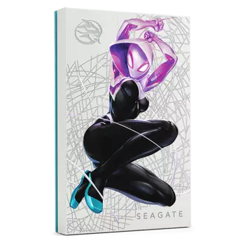 Внешний жесткий диск (HDD) Seagate 2Tb FireCuda, 3.5", USB 3.2, принт (Ghost-Spider SE/STKL2000418)