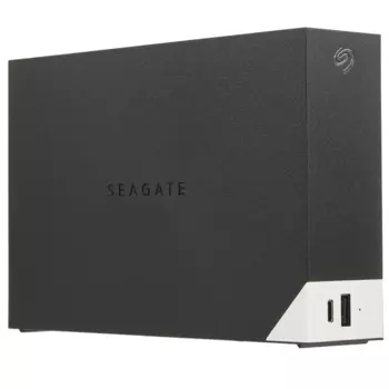 Внешний жесткий диск (HDD) Seagate 8Tb One Touch With HUB, 3.5", USB 3.0 micro-B, черный (STLC8000400)