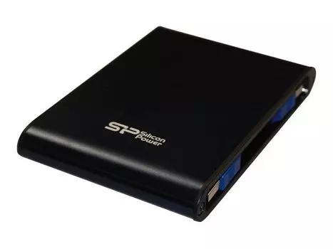 Внешний жесткий диск (HDD) Silicon Power 1Tb Armor A80, 2.5", USB 3.0, черный (SP010TBPHDA80S3K)