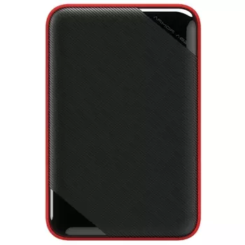 Внешний жесткий диск (HDD) Silicon Power 2Tb Armor A62S, 2.5", USB 3.1, черный/красный (SP020TBPHD62SS3K)