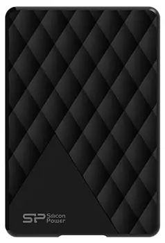 Внешний жесткий диск (HDD) Silicon Power 2Tb Diamond D06, 2.5", USB 3.0, черный (SP020TBPHDD06S3K)