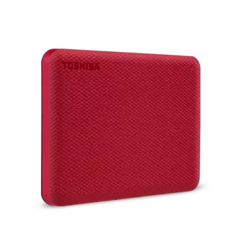 Внешний жесткий диск (HDD) Toshiba 4Tb Canvio Advance, 2.5", USB 3.0, красный (HDTCA40ER3CA)