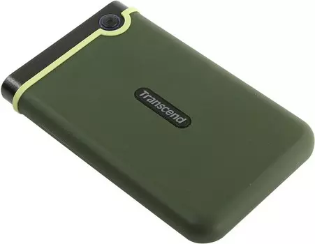 Внешний жесткий диск (HDD) Transcend 1Tb StoreJet 25M3G, 2.5", USB 3.1, зеленый (TS1TSJ25M3G)