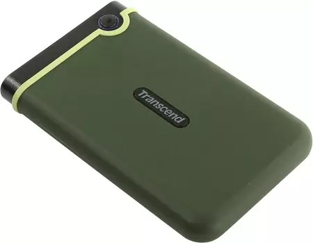 Внешний жесткий диск (HDD) Transcend 2Tb StoreJet 25M3G, 2.5", USB 3.1, зеленый (TS2TSJ25M3G)