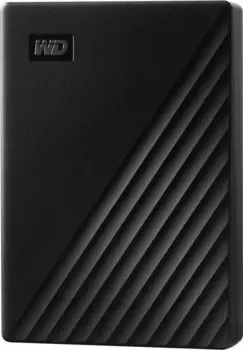 Внешний жесткий диск (HDD) Western Digital 4Tb My Passport, 2.5", USB 3.0, черный (WDBPKJ0040BBK-WESN)