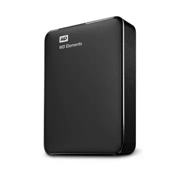 Внешний жесткий диск (HDD) Western Digital 4Tb Elements Portable, 2.5", USB 3.0, черный (WDBU6Y0040BBK-WESN)