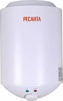 Водонагреватель электрический накопительный 10л/нержавеющая сталь / с эмалевым покрытием 2кВт, 16 мин до 75°C, над раковиной установка, РЕСАНТА ВН-10КН (ВН-10КН)