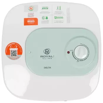 Водонагреватель электрический накопительный 15 л/стеклокерамика, Royal Clima (RWH-D15-FE)