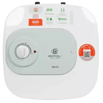 Водонагреватель электрический накопительный 15 л/стеклокерамика, Royal Clima Delta (RWH-D15-FEU)