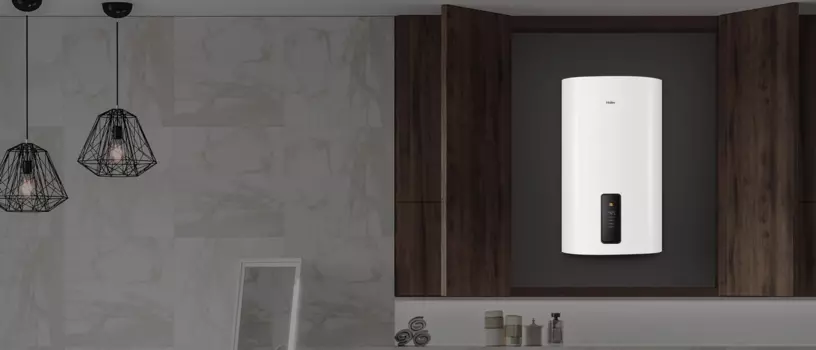 Водонагреватель электрический накопительный 80 л/эмалированная сталь 3 кВт, Haier ES80V-F7 (GA0GHPE00RU)