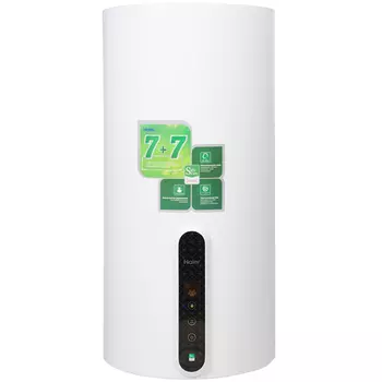 Водонагреватель электрический накопительный 80л/нержавеющая сталь 2кВт, 2.17 часов до 75°C, вертикальная установка, HAIER ES80V-V1(R) (1077062)