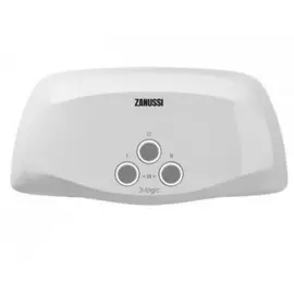 Водонагреватель электрический проточный 3.7л/мин 6.5кВт, Zanussi 3-logic 6,5 T (кран) (3-logic 6,5 T)