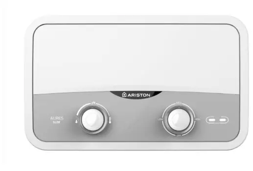 Водонагреватель электрический проточный/нержавеющая сталь 3.1л/мин 5.5 кВт, Ariston AURES SF 5.5 COM (3520018)