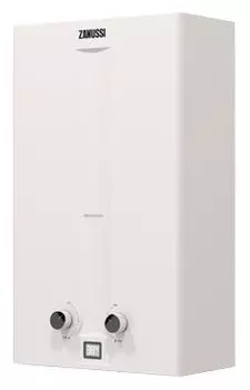 Водонагреватель газовый проточный 10л/мин 24 кВт, Zanussi GWH 12 Fonte