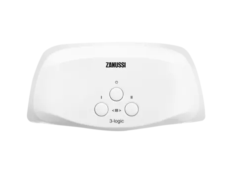 Водонагреватель электрический проточный/нержавеющая сталь 2л/мин 3.5кВт, Zanussi 3-logic 3,5 T (кран)