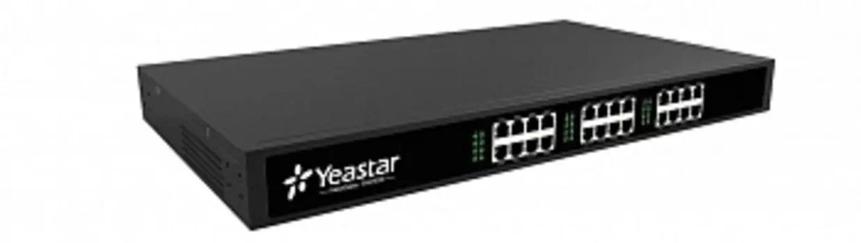 VoIP шлюз Yeastar TA2400, 24-порта FXS, черный (TA2400)