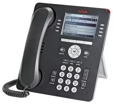 VoIP-телефон Avaya 9408, монохромный дисплей, серый
