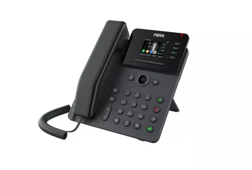 VoIP-телефон Fanvil V62W, 8 линий, 8 SIP-аккаунтов, цветной дисплей, черный (V62W)