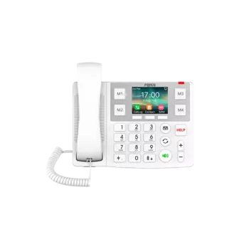 VoIP-телефон Fanvil X305, 2 SIP-аккаунта, цветной дисплей, PoE, черный (X305)