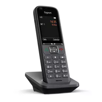 VoIP-телефон Gigaset S700H Pro, 1 линия, 1 SIP-аккаунт, цветной дисплей, черный (S30852-H2974-S302)