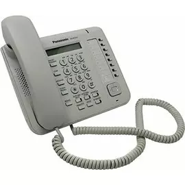 VoIP-телефон Panasonic KX-NT551RU, монохромный дисплей, PoE, белый