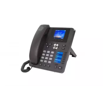 VoIP-телефон SNR SNR-VP-54-CG-P, 4 линии, 4 SIP-аккаунта, цветной дисплей, PoE, черный (SNR-VP-54-CG-P)
